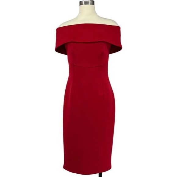 NWT Yigal Azrouel Off the Shoulder Dress - Picture 1 of 9